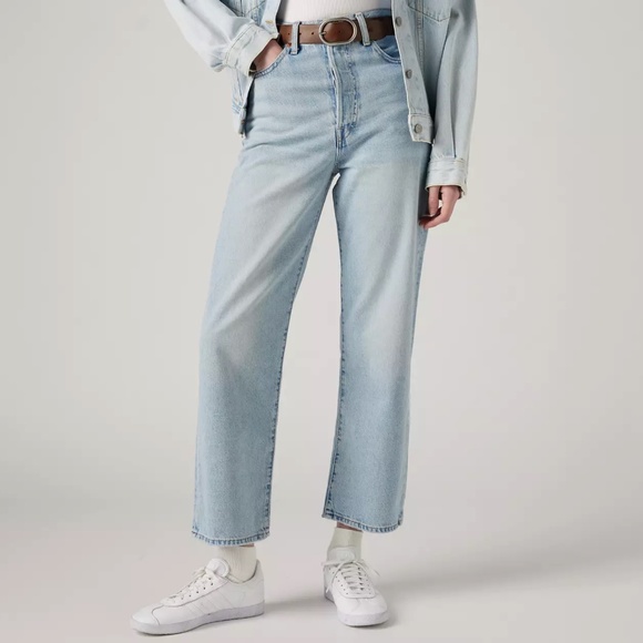 Levi's Premium Ribcage Straight Ankle Women's Jeans Size 28 - Picture 2 of 16